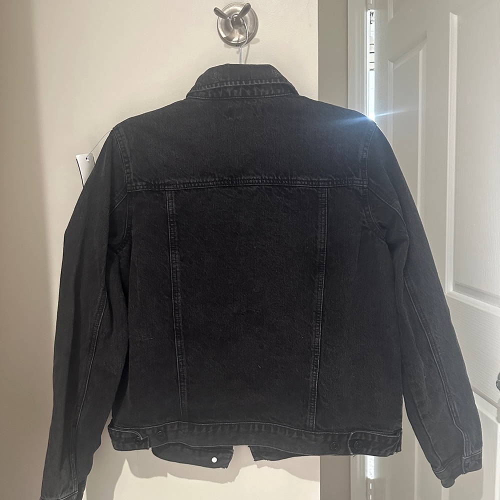 Buffalo David Bitton Dark Gray Denim Jacket - Picture 3 of 6